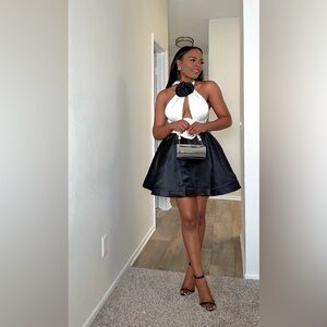 Akira Halter Mini Dress